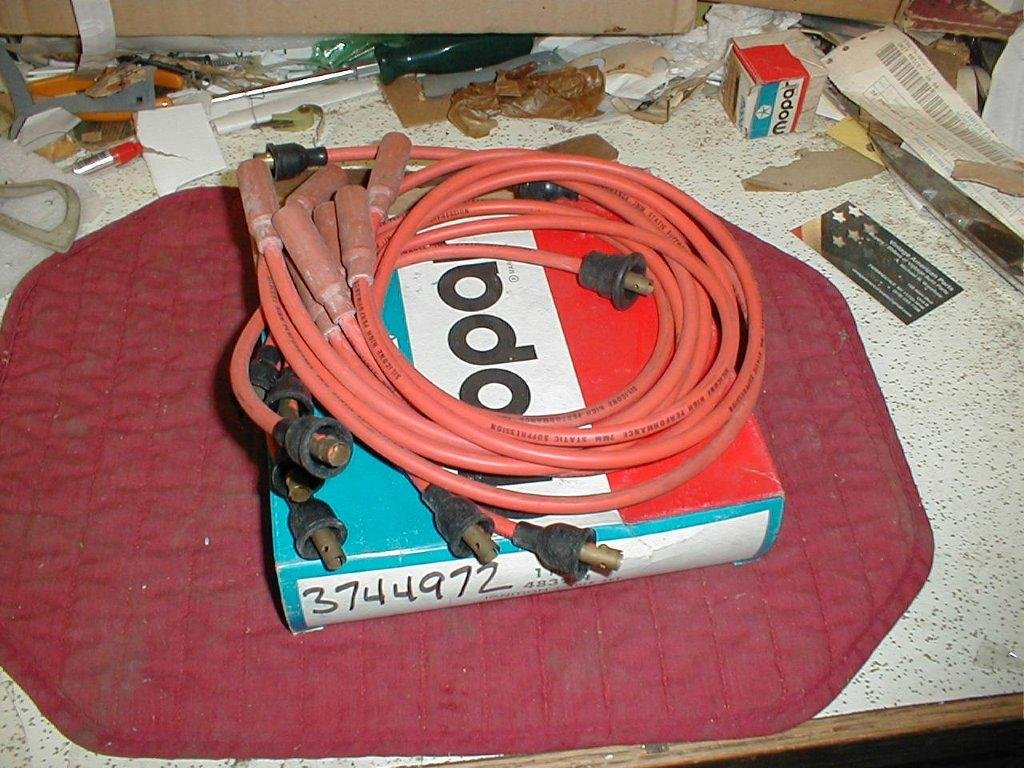 thumbnail image 2 of 4 NOS Mopar Spark Plug Wire Holders - Fit Chrysler Dodge Plymouth Pickup Wagon Classic Cars 2 of 5