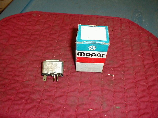 NOS Mopar Power Window Relay 1969-74 Plymouth Dodge Chrysler