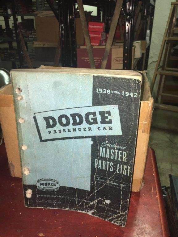 193642 Dodge Parts Manual Hiltop Auto Parts