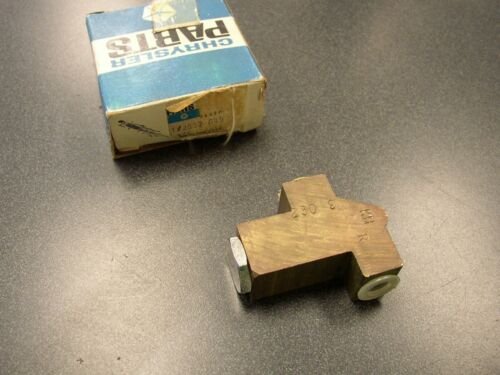 BRAKE PROPORTIONING VALVE