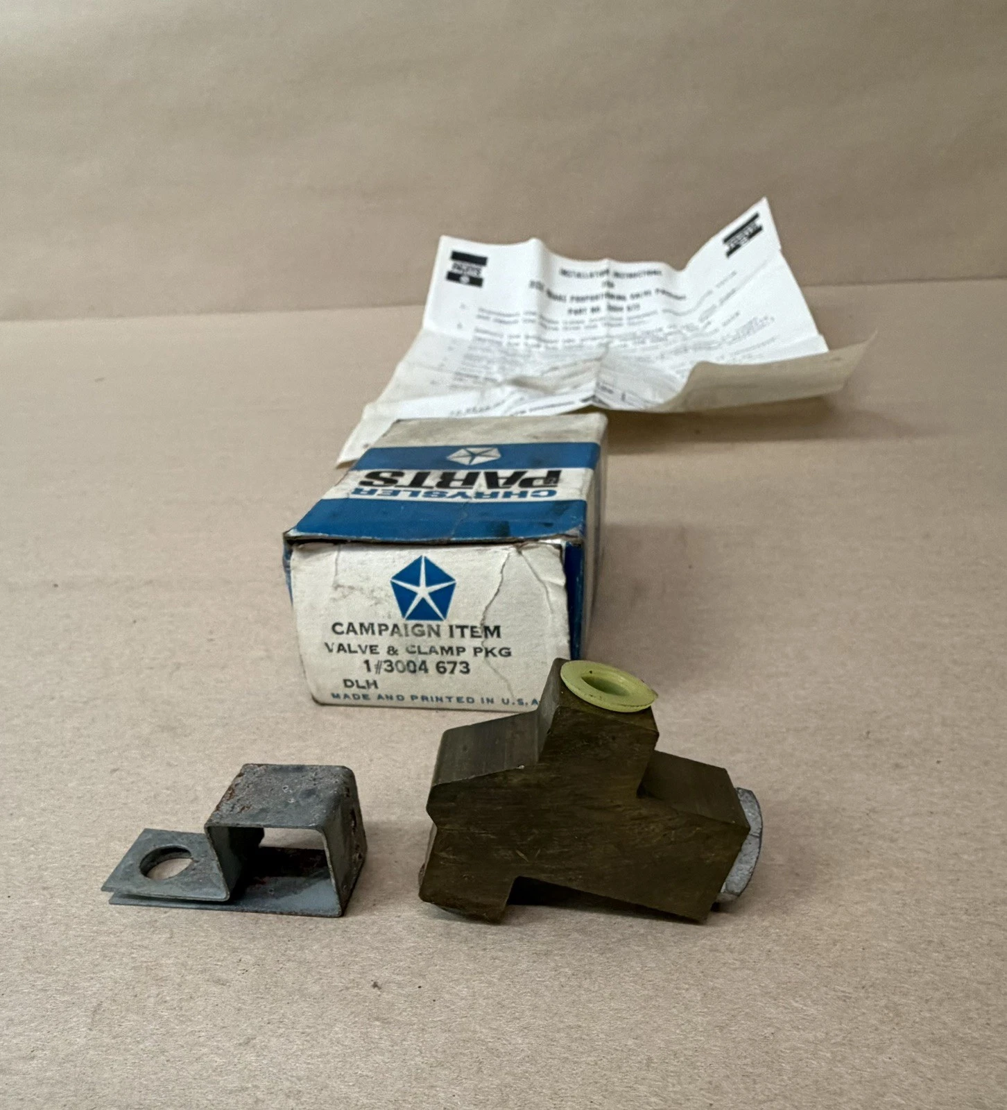 BRAKE PROPORTIONING VALVE