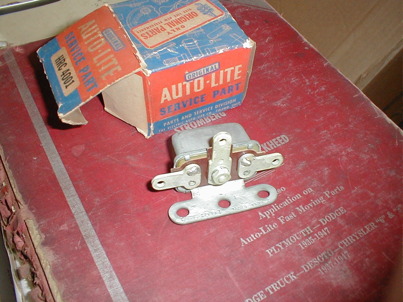 NOS Mopar Horn Relay 1940-2 Plymouth Dodge DeSoto Chrysler - Hiltop ...