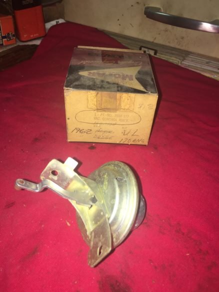 NOS Mopar Vacuum Advance Unit 1962 170 Cubic Inch 6 Cylinder A Body ...