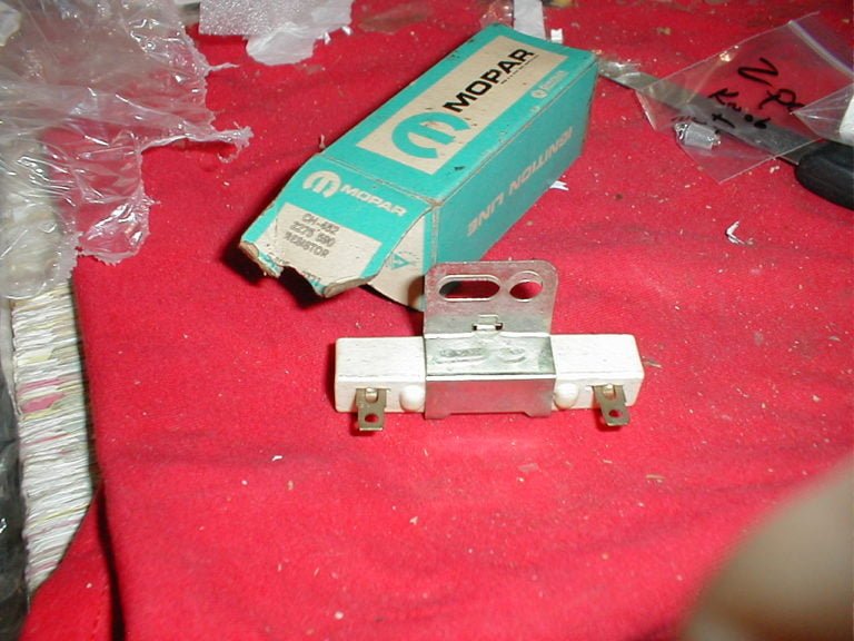 NOS Mopar Ballast Resistor 196271 All Models Hiltop Auto Parts