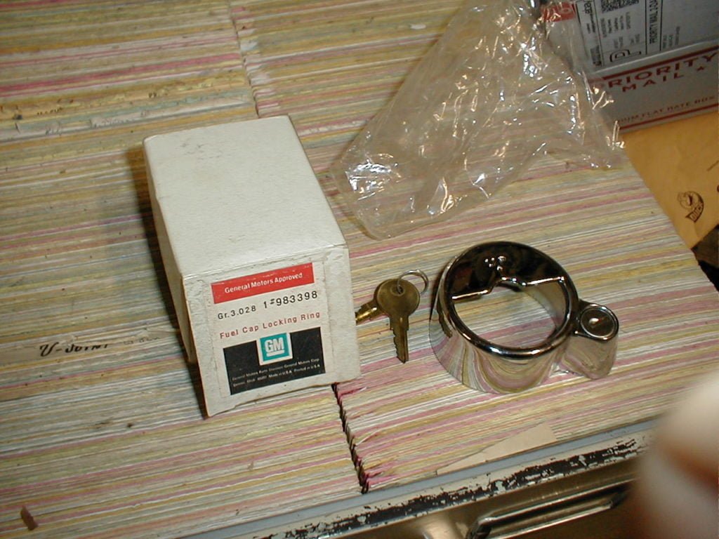 NOS GM Gas Cap Locking Ring 1971-4 Buick Chevrolet Oldsmobile Pontiac ...