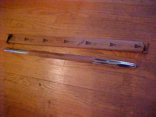 Nos Mopar Door Fender Extension Moulding 1955 Dodge 4 Door Sedan 