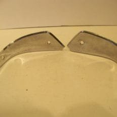 NOS Mopar Upper Inner Instrument Panel Mouldings 1955-6 DeSoto Models