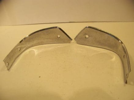 NOS Mopar Upper Inner Instrument Panel Mouldings 1955-6 DeSoto Models