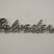 FENDER NAMEPLATE