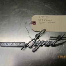 FENDER NAMEPLATE