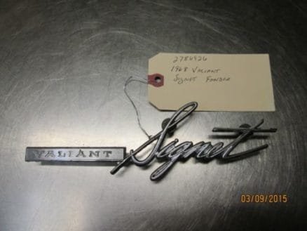 FENDER NAMEPLATE