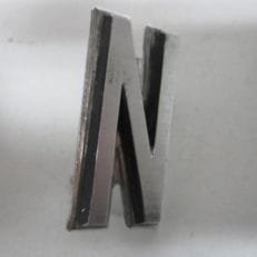 NAMEPLATE LETTER