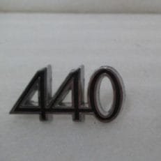 QUARTER NAMEPLATE