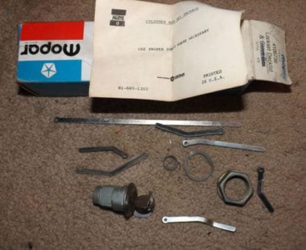 DECK LID & GLOVE BOX LOCKS
