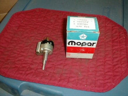 WIPER SWITCH