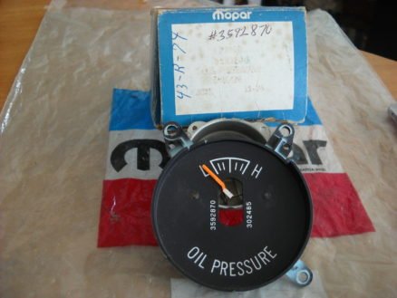 OIL GAUGE