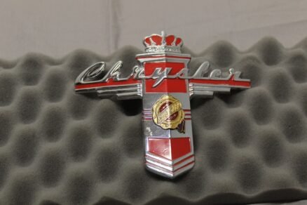 NOS Mopar Hood Cloisonne Medallion 1946-8 Chrysler Models - Image 3