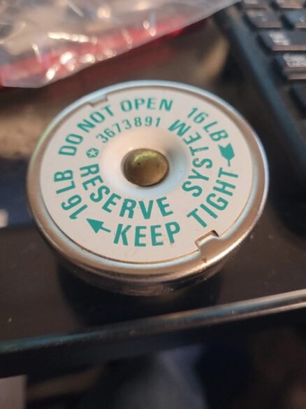 NOS Mopar Radiator Cap 1973-4 Models With Coolant Recovery Tank ...