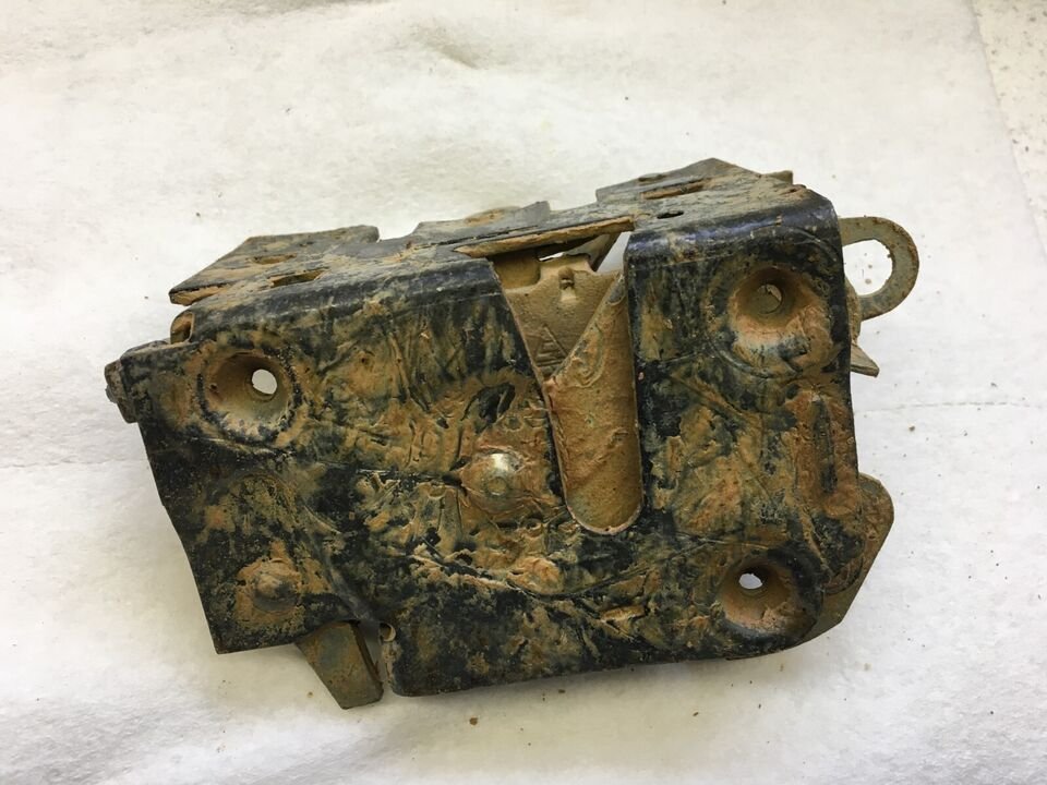 NOS Mopar Left Rear Door Latch 1974-7 Dodge Plymouth Chrysler Imperial C Body 4 Door Models - Image 2