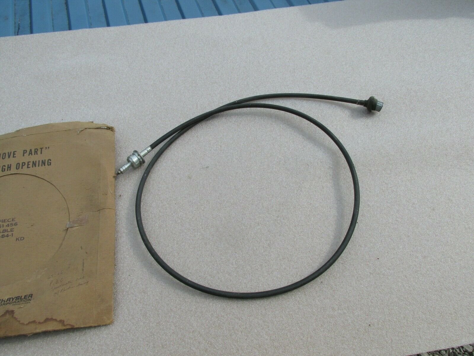 SPEEDOMETER CABLE