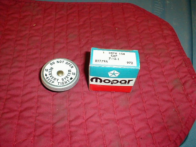 RADIATOR CAP