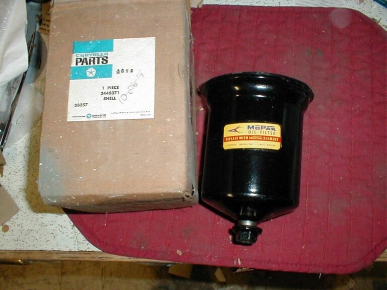NOS Mopar Oil Filter Housing 1956-89 Dodge & Plymouth 273 & 318 CI 8 ...