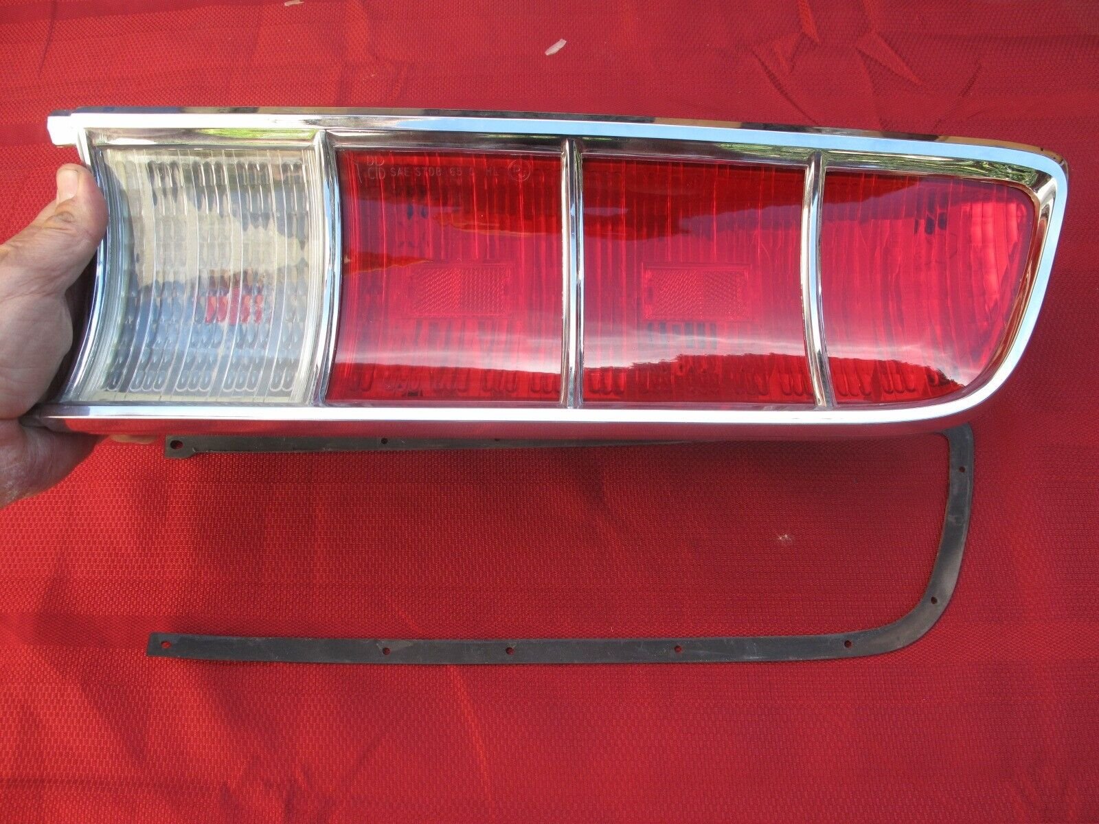 NOS Mopar Right Tail Lamp 1965 Chrysler Models Using Single Bulb - Image 2