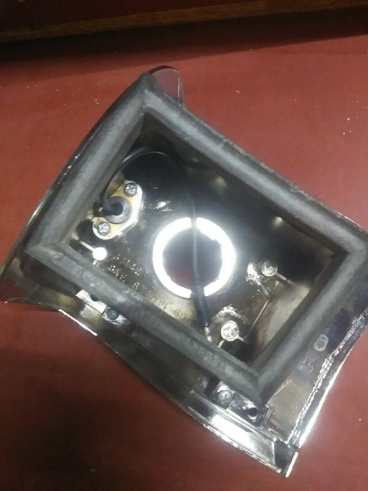 NOS Mopar Right Outer Tail Lamp 1969 Dodge Polara & Monaco Station Wagon Models - Image 3