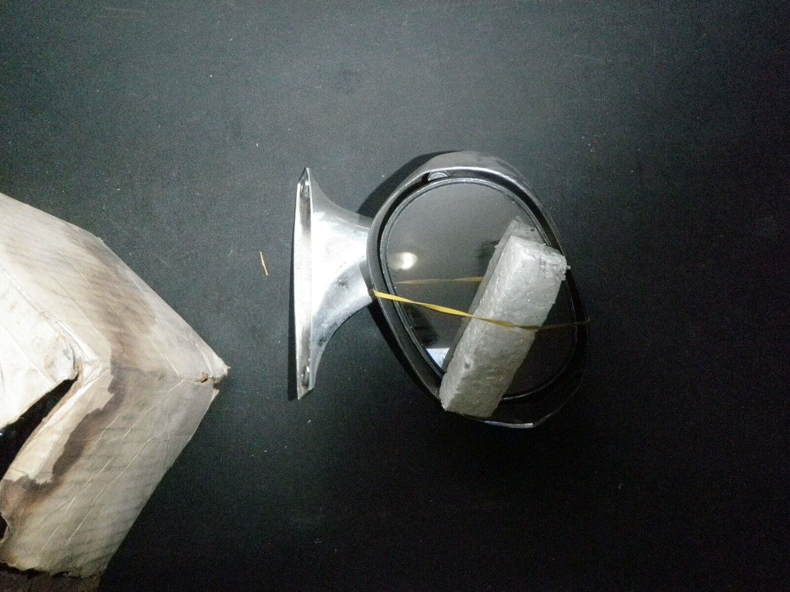 NOS Mopar Door Mirror Right Chrome Racing 1973-4 B Body - Image 3