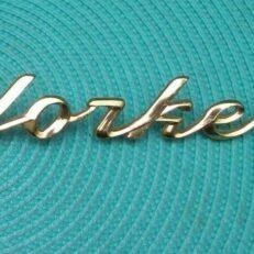 QUARTER NAMEPLATE