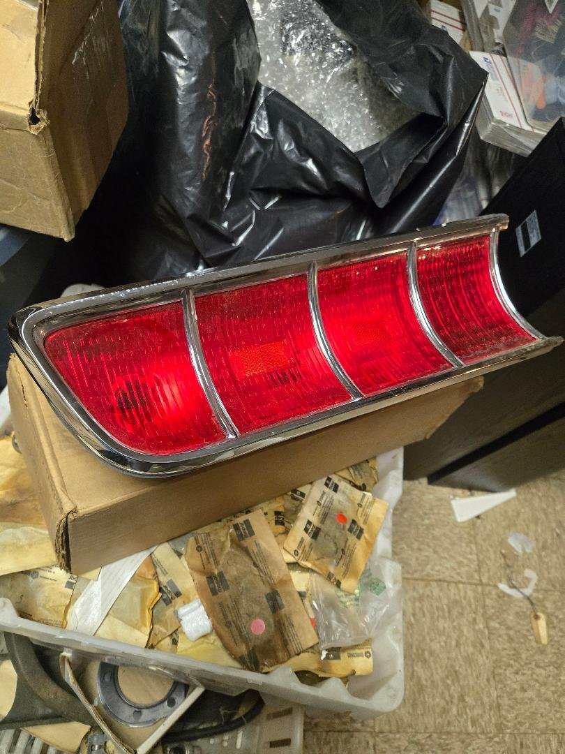 NOS Mopar Left Tail Lamp 1965 Chrysler Newport & 300 Models - Image 2