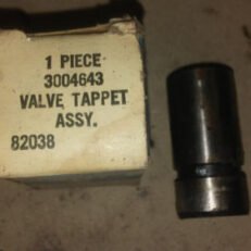 VALVE TAPPET