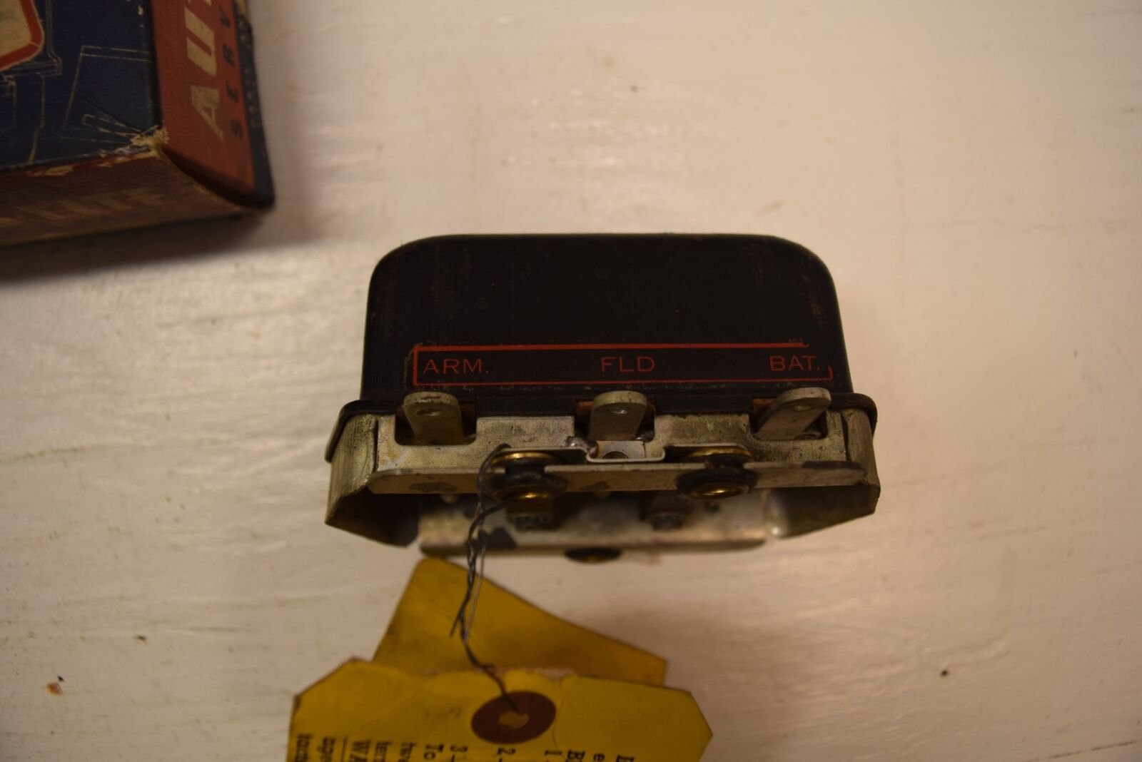 NOS Mopar Voltage Regulator 1946-8 DeSoto 1949 Chrysler 1946-9 Plymouth Models W/ 45 & 55 Amp Generator - Image 2