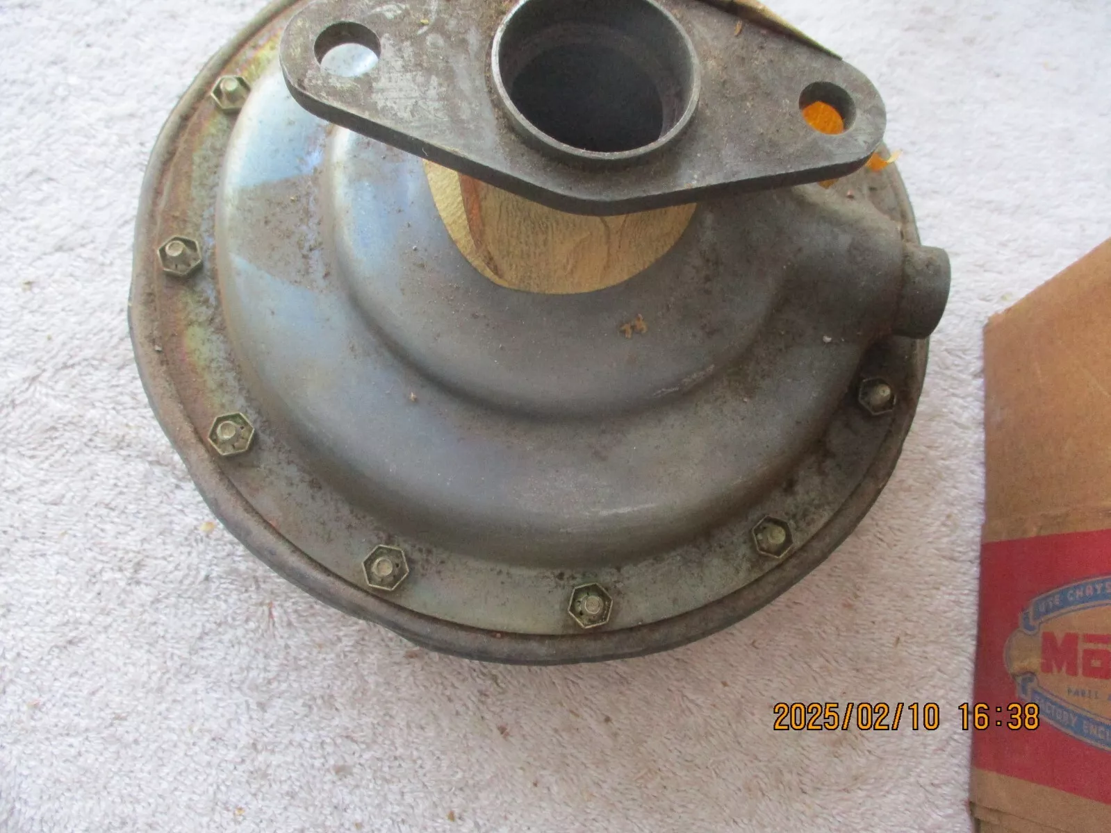 REAR AXLE DIAPHRAGHM