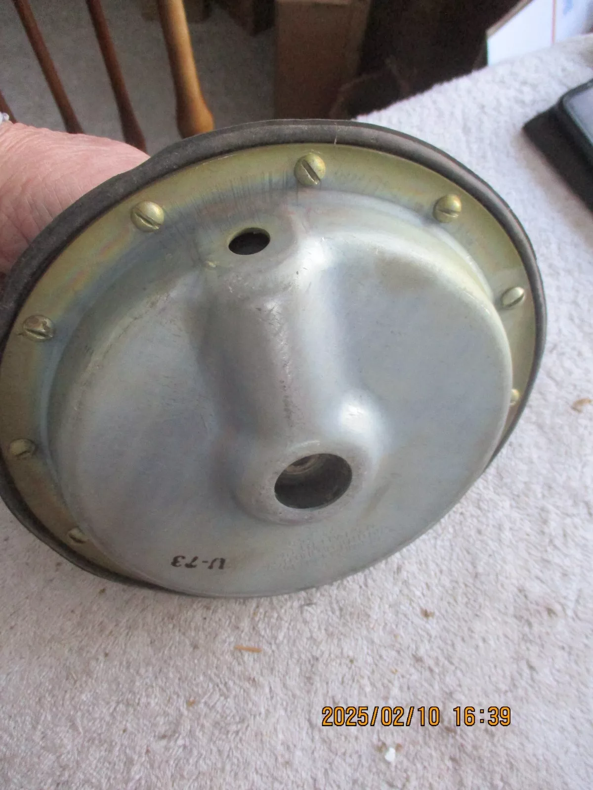 REAR AXLE DIAPHRAGHM