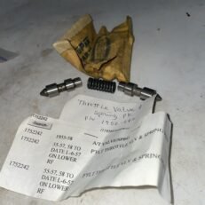 THROTTLE VALVE & SPRING