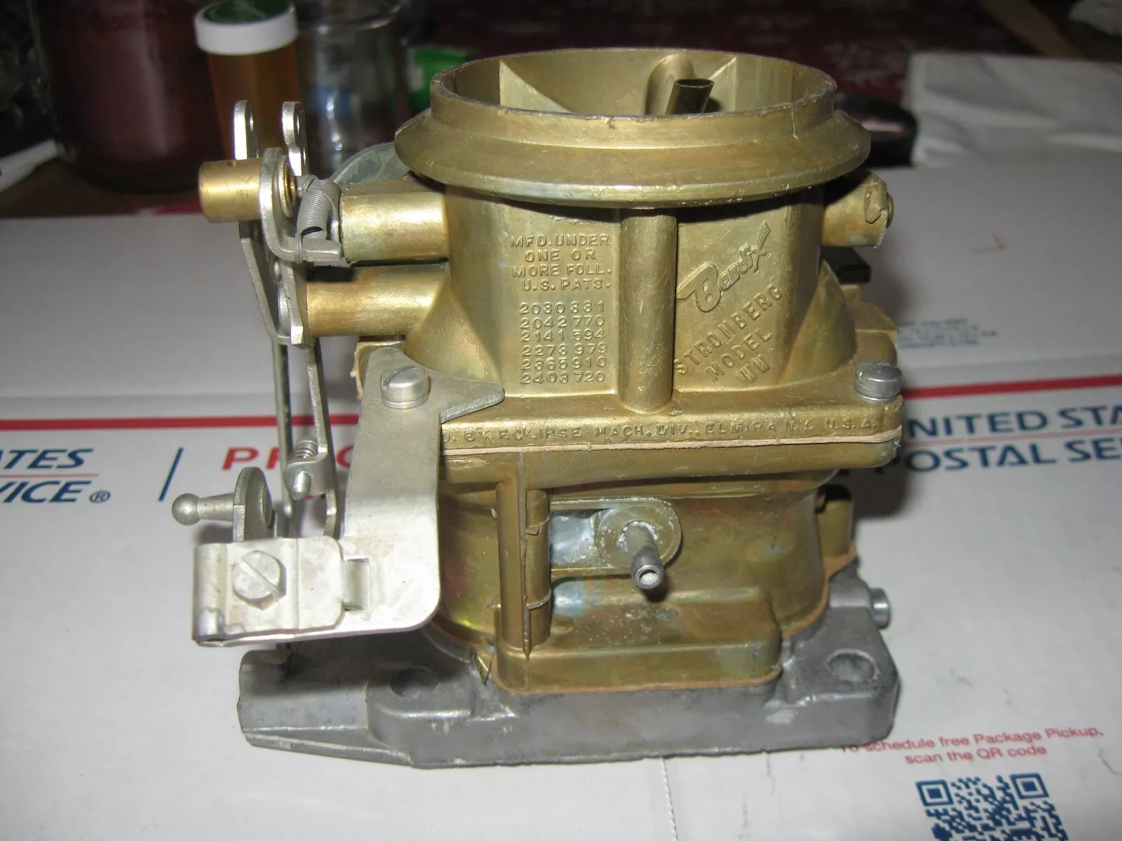 NOS Mopar Carburetor 1965-7 Dodge & Plymouth 318 CI Stromberg or Bendix Two Barrel Carb - Image 5