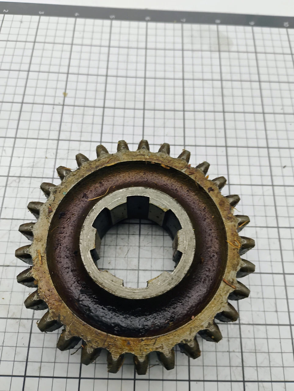 NOS Mopar Transmission First & Reverse Sliding Gear 1941-7 Dodge Truck 4 X 4 Models With 3 Speed - Image 2