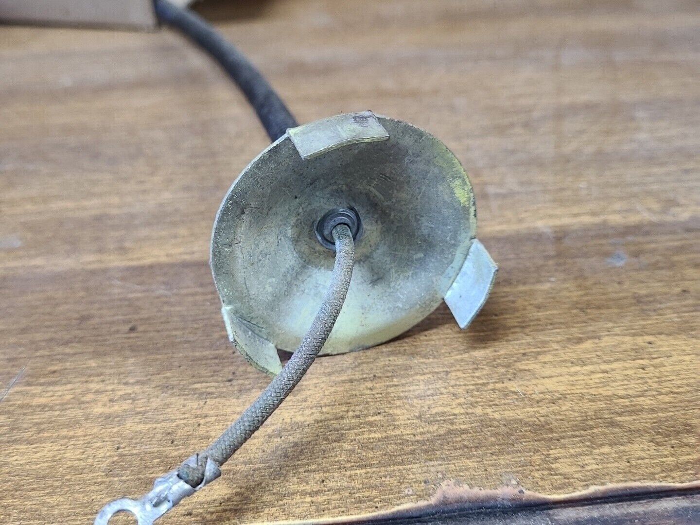 NOS Mopar Ignition Switch & Cable 1933 Plymouth PD Models - Image 2