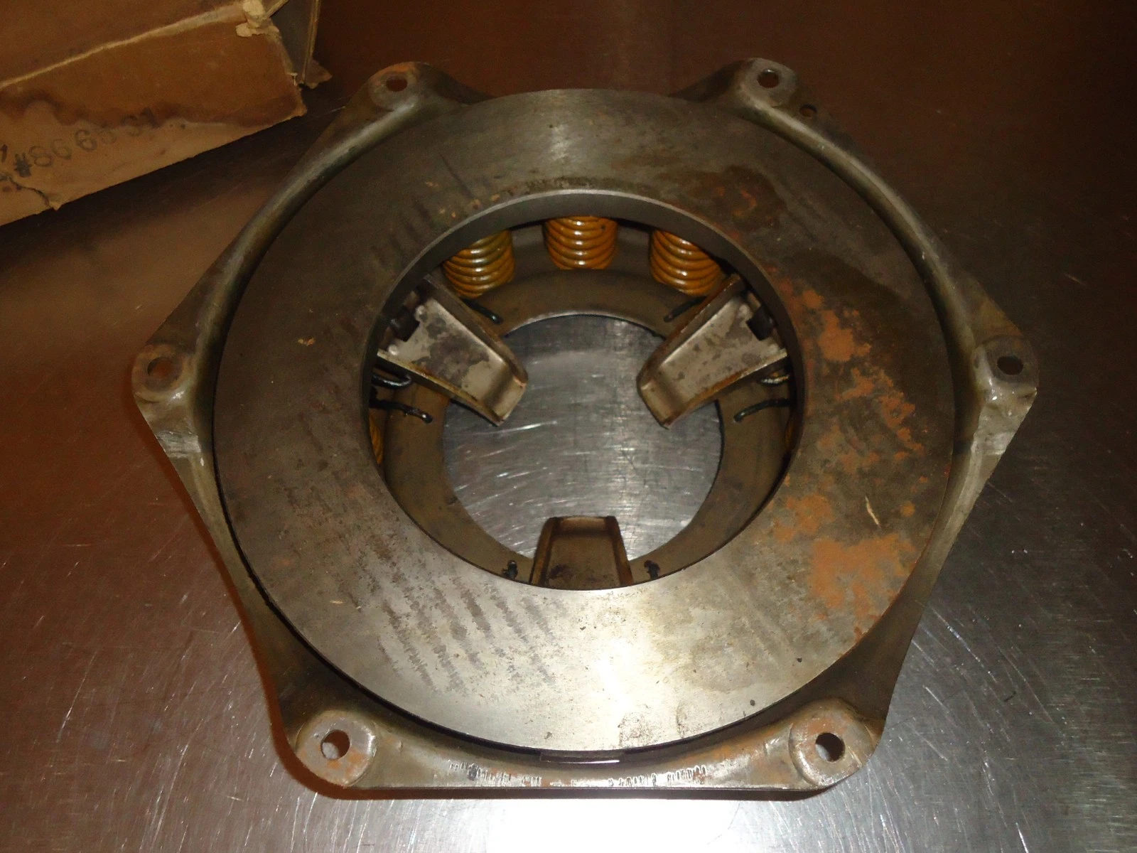 NOS Mopar Clutch Pressure Plate & Cover 1941-54 Dodge 1941-50 DeSoto Fluid Drive Models W/ 9 1/4 Inch Clutch - Image 2