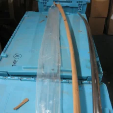 NOS Mopar Left Quarter Moulding 1949-50 Plymouth 2 Door Models