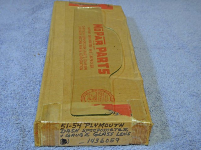 SPEEDOMETER LENS