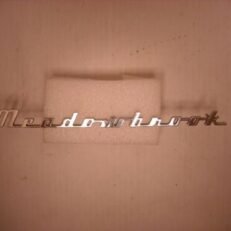 FENDER NAMEPLATE
