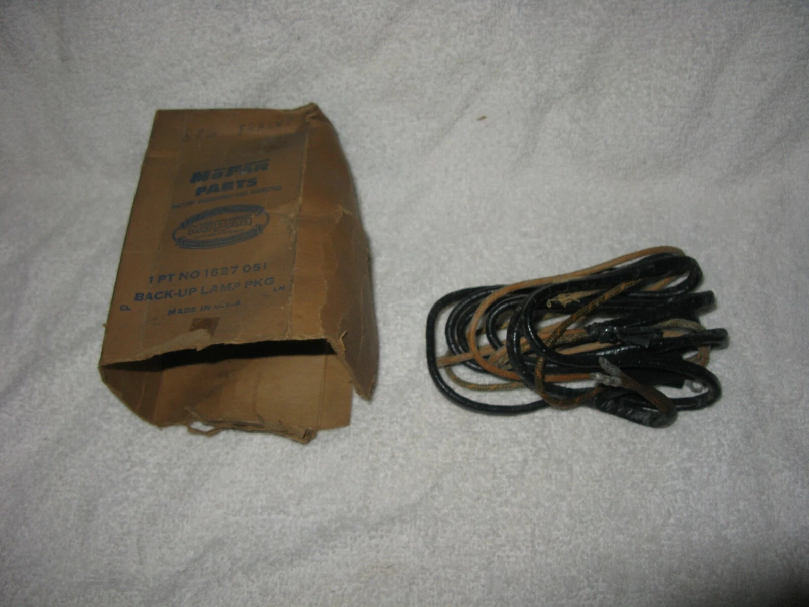 BACK UP WIRING