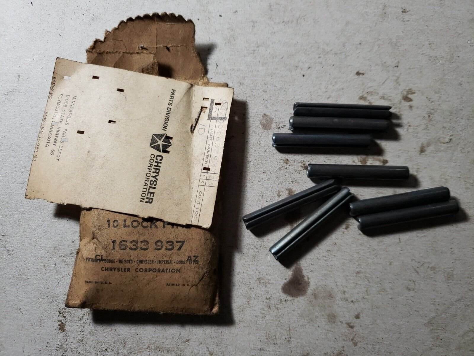 PINION LOCK PIN