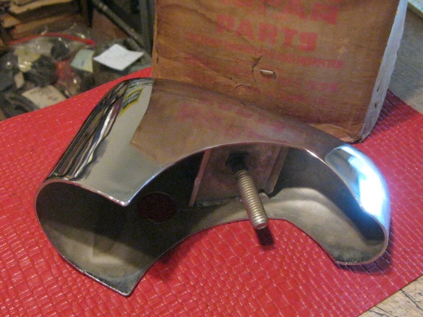 NOS Mopar Bumper Guard 1956 Dodge Models Left Rear - Image 3
