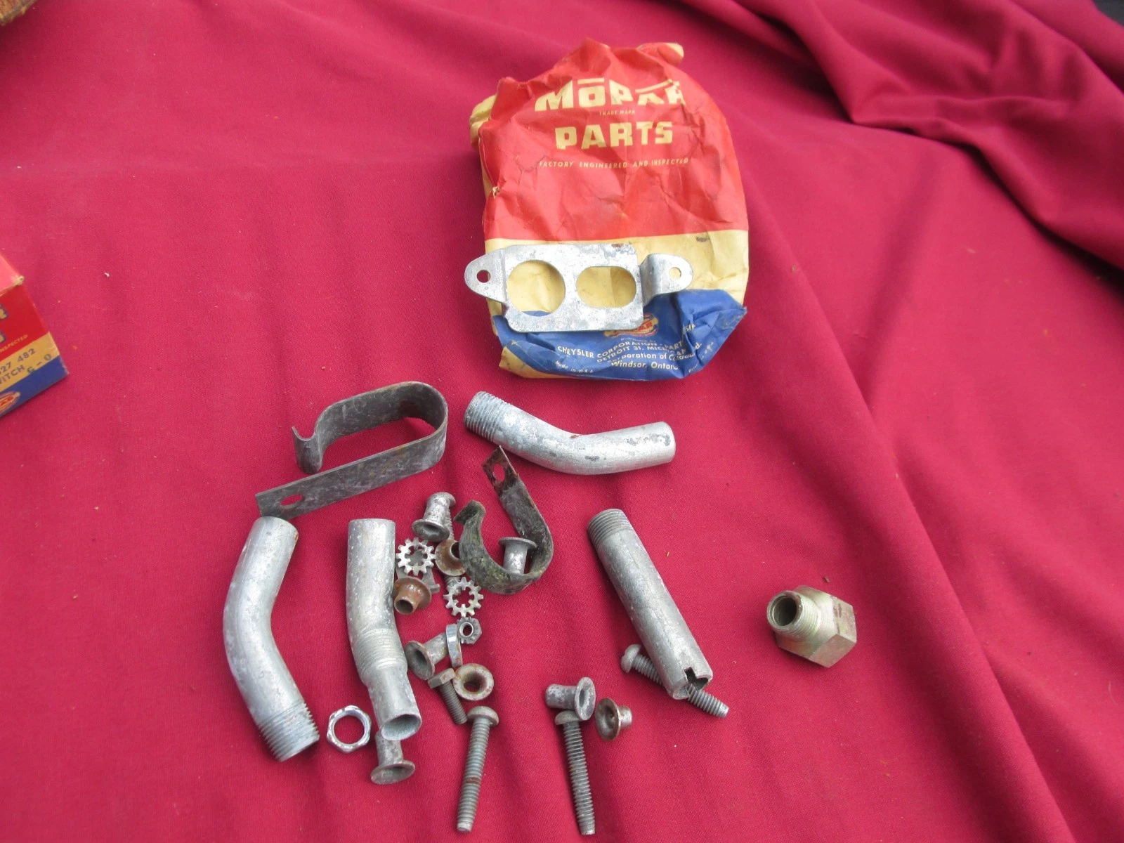 NOS Mopar Heater Control 1956 Dodge Models W/ Model 702 Heater - Image 5
