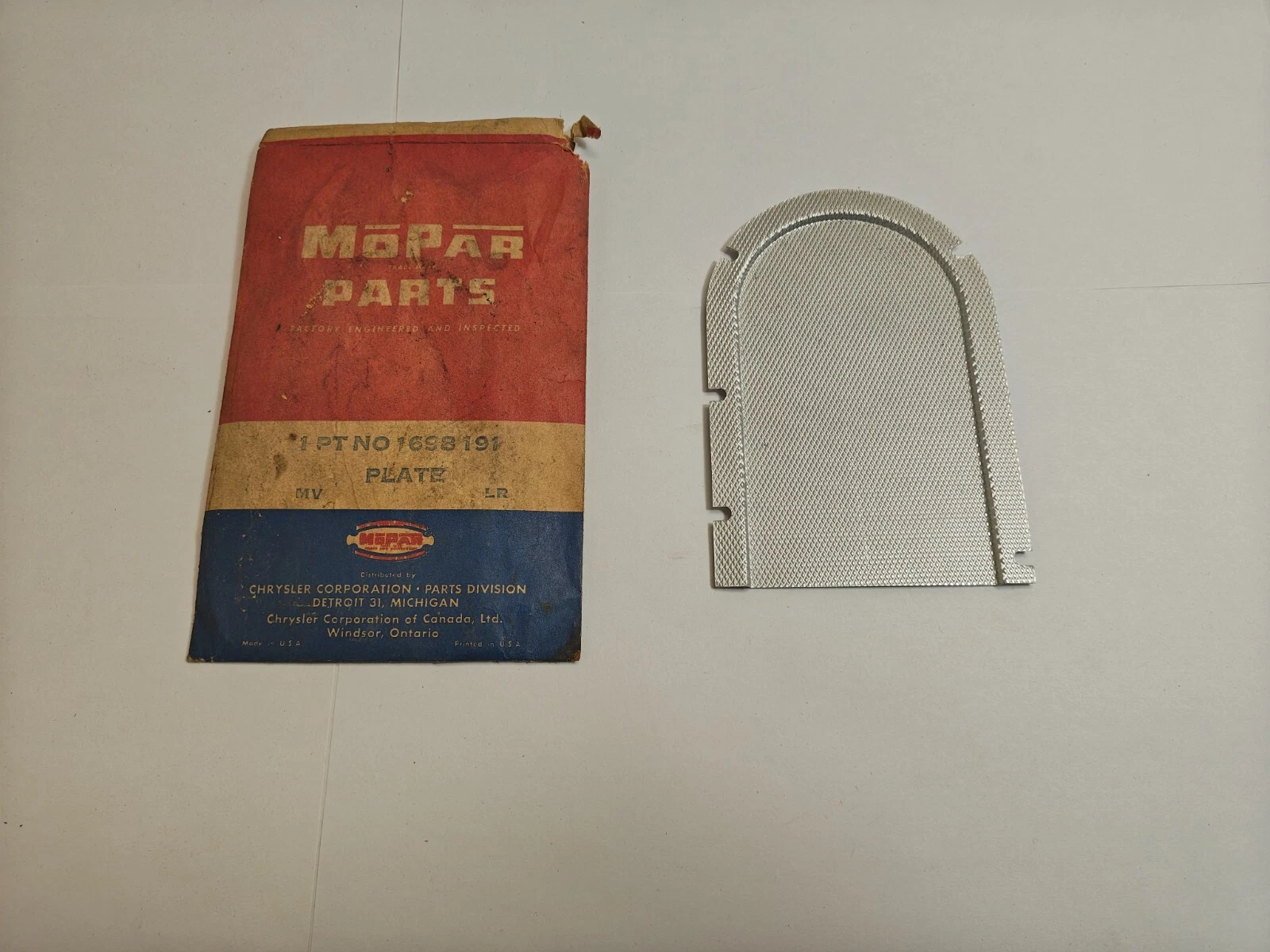 ASH TRAY FACE PLATE