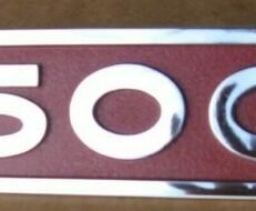 HOOD NAMEPLATE