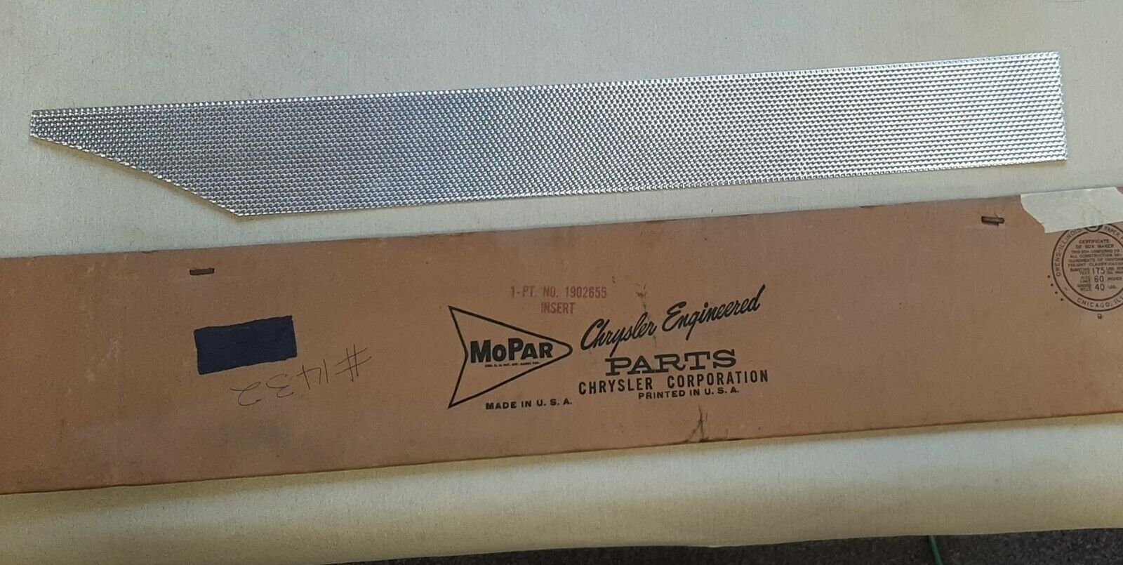 FENDER INSERT